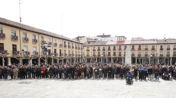 Palencia se solidariza con Bruselas