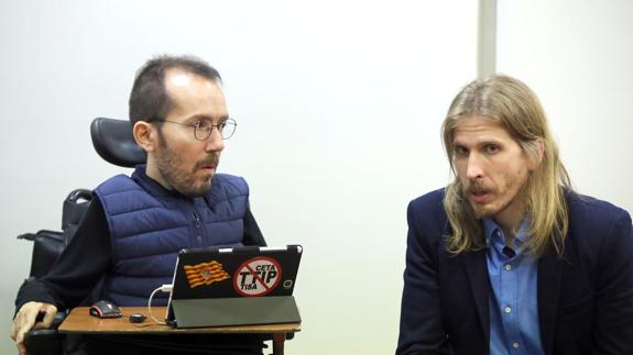 Echenique considera que Podemos debe avanzar hacia la descentralización